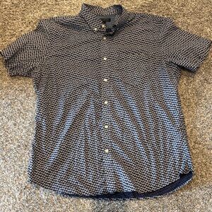 Banana Republic Blue Casual Button Down Shirt